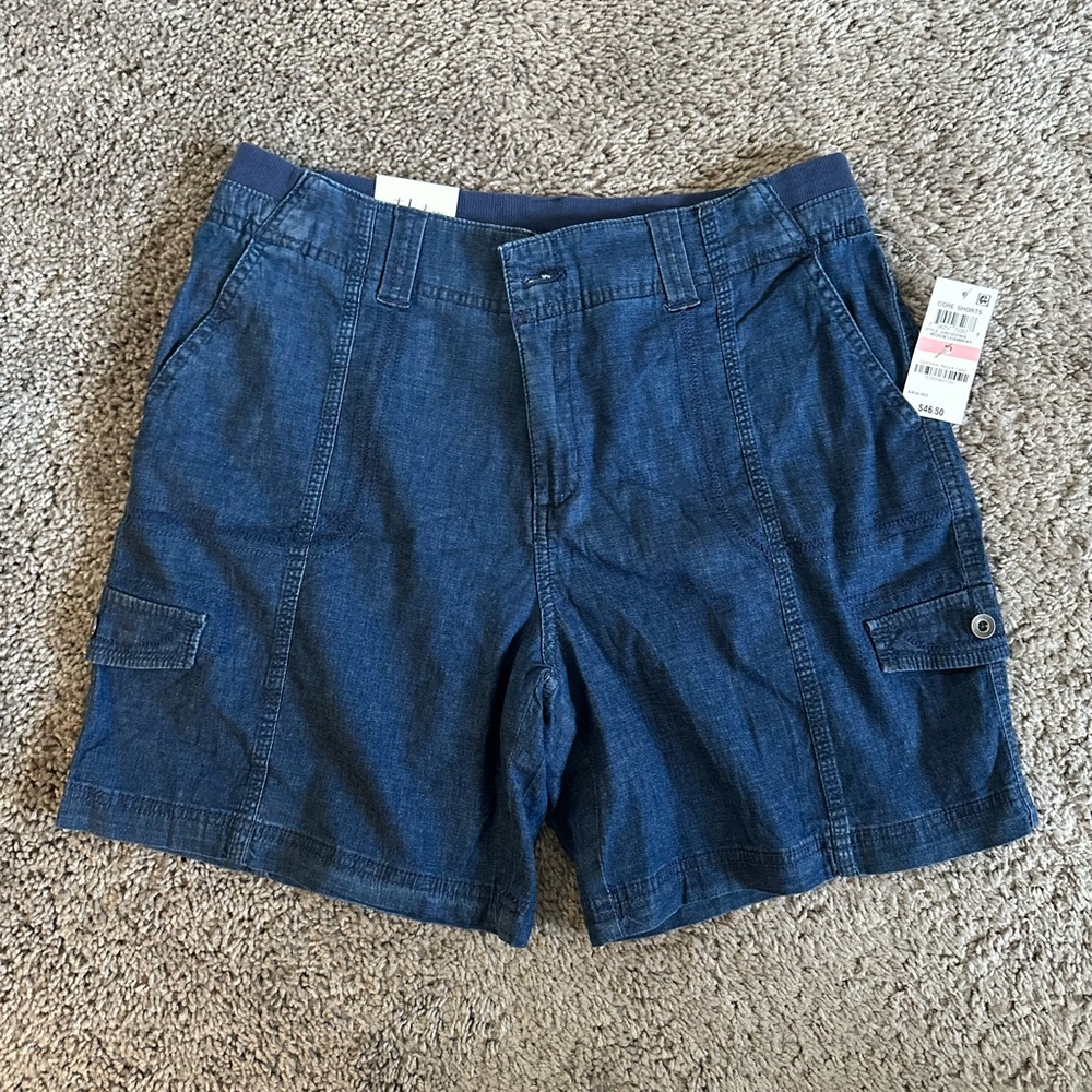 Style & Co Denim Cargo Shorts - size 10 - NWT!